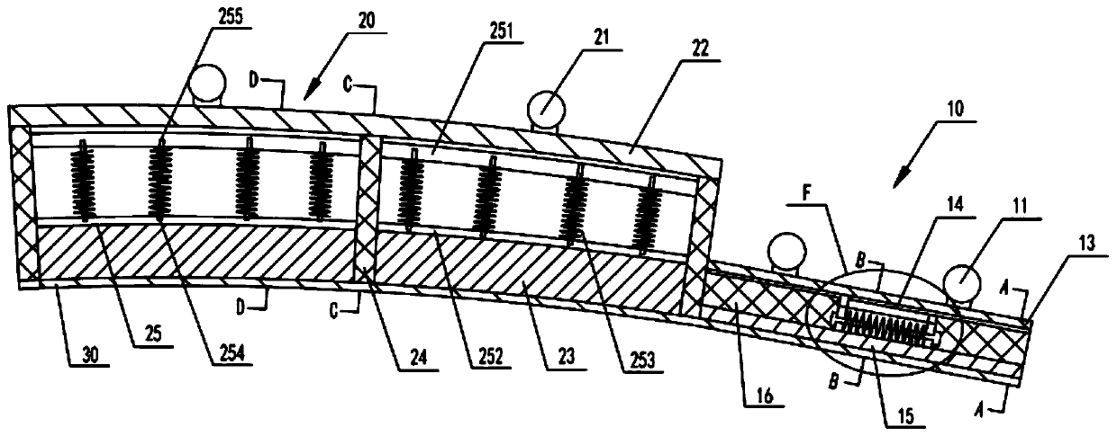 A Protection System for Small Radius Curved Sections of Expressway