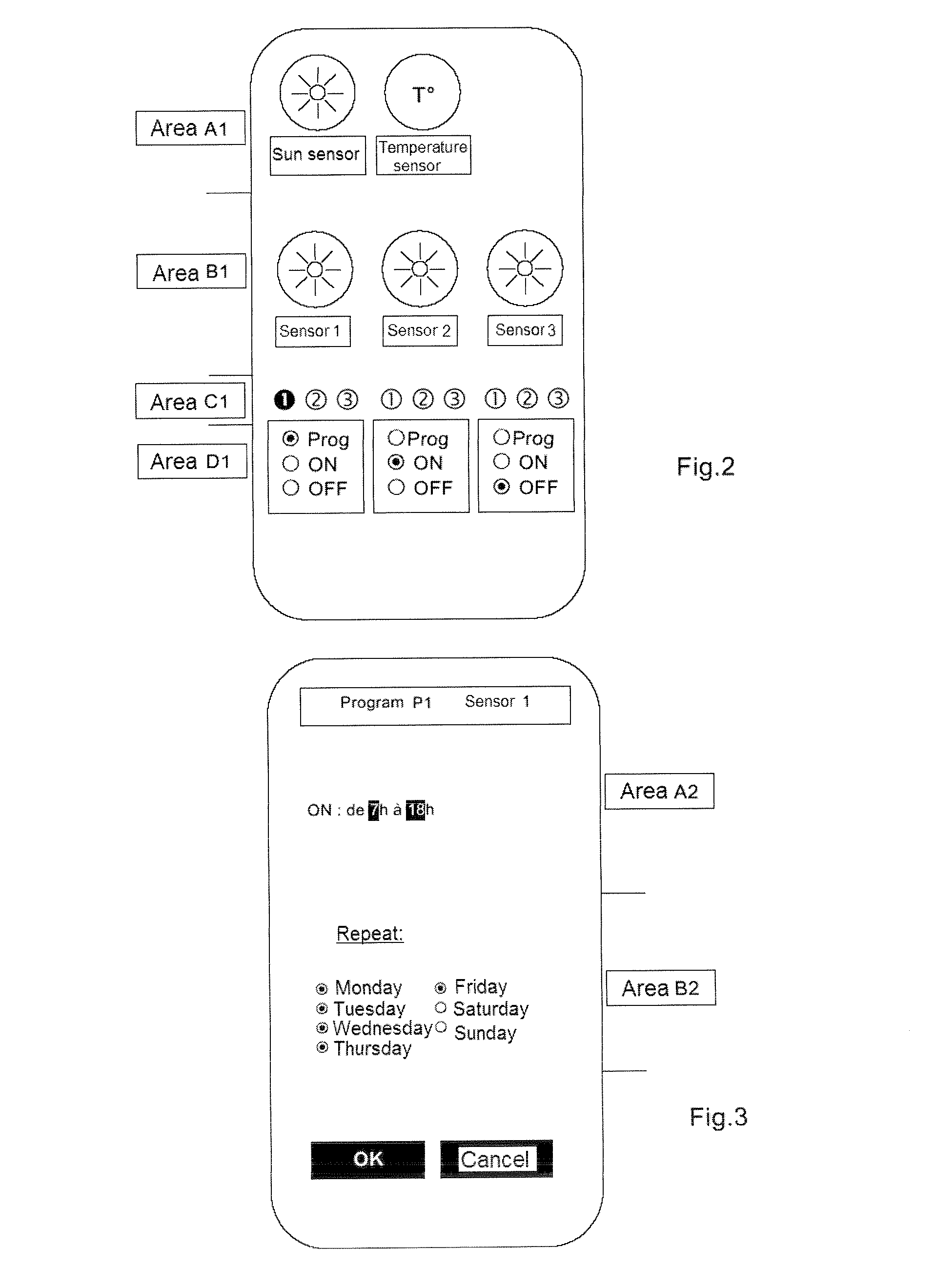 Methods for Controlling and Parameterizing a Home Automation Installation and Home Automation Installation Implementing Said Methods