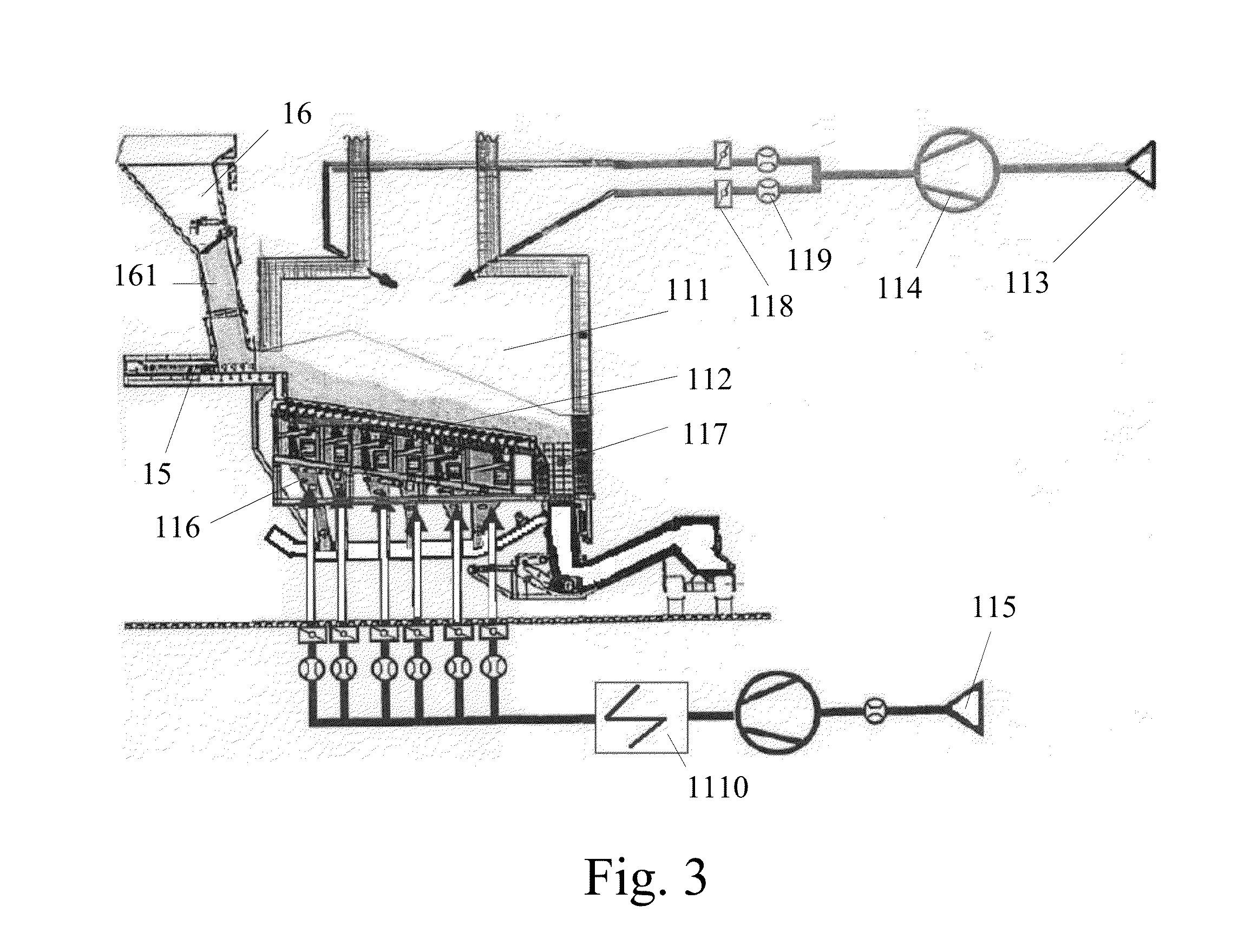 Fossil-fuel power generation system assisted by waste incineration