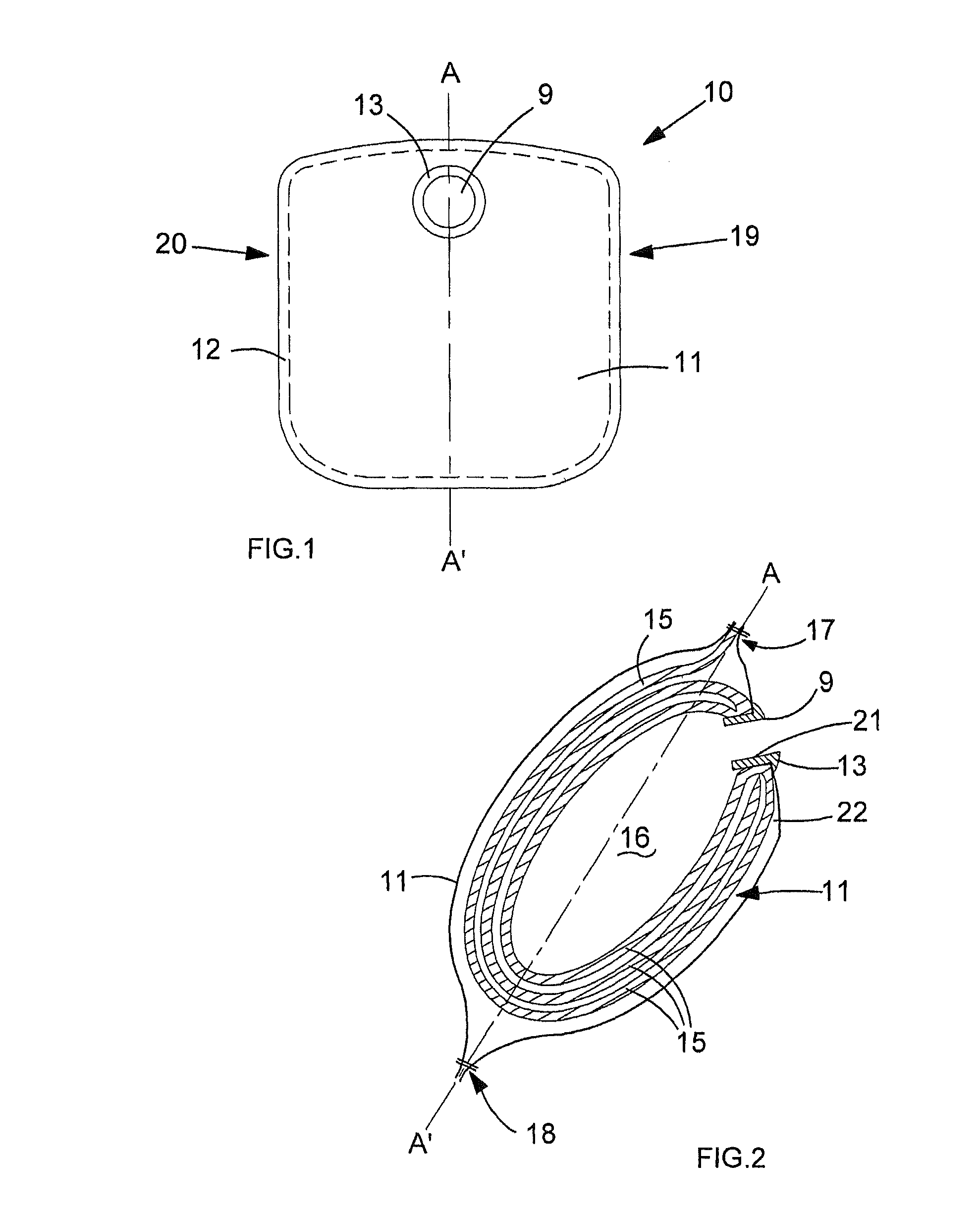 Vacuum cleaning filter bag