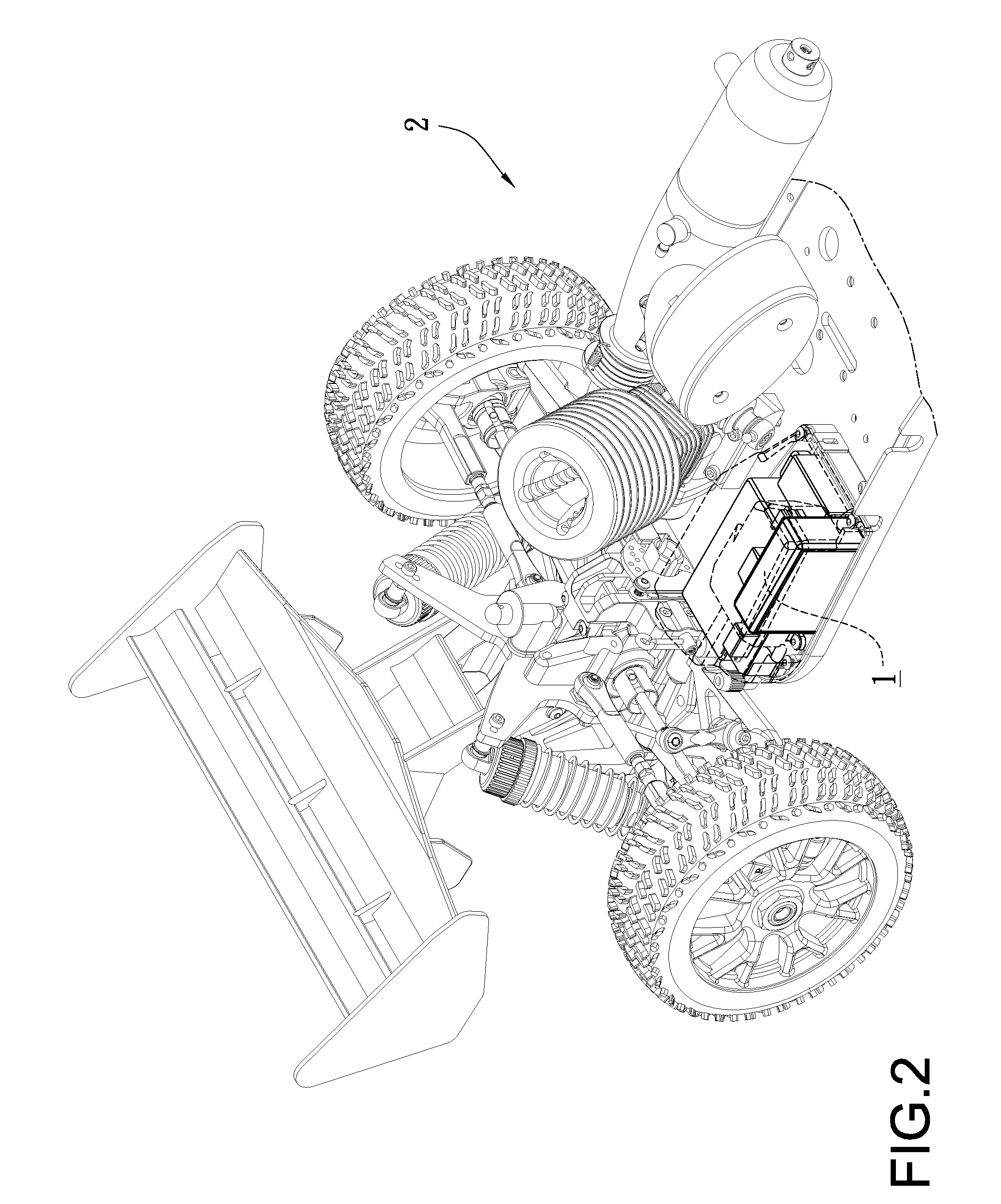 System for power management and preventing unexpected acceleration of remote-controlled toy car