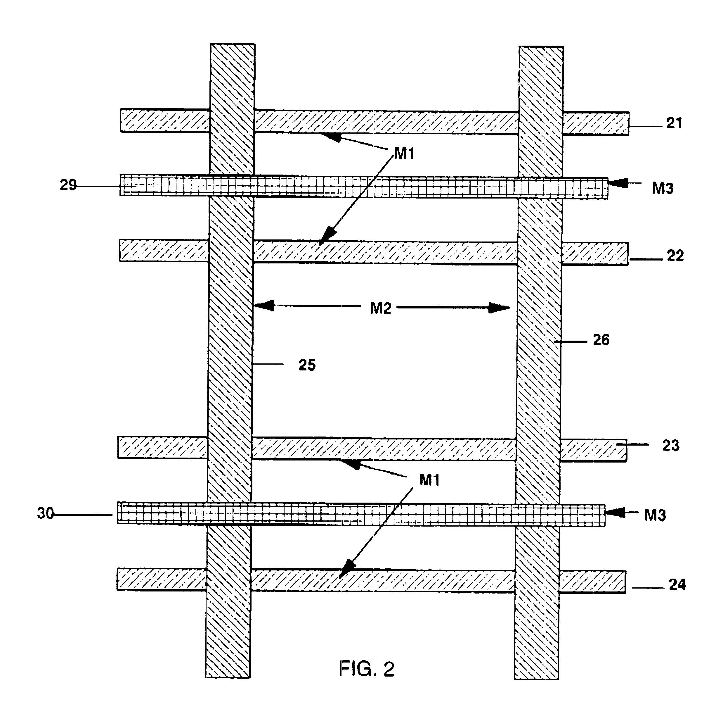 Method and system of modifying integrated circuit power rails