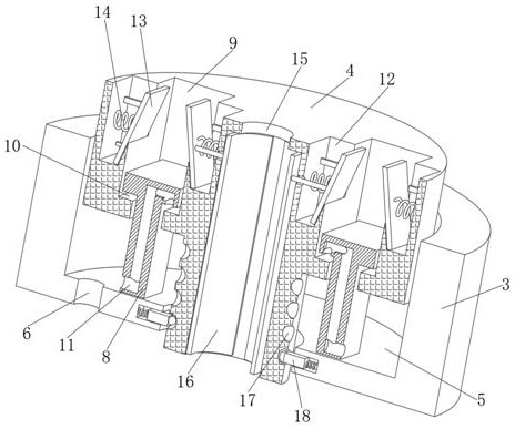 Stamping device for manufacturing and processing aluminum alloy doors and windows