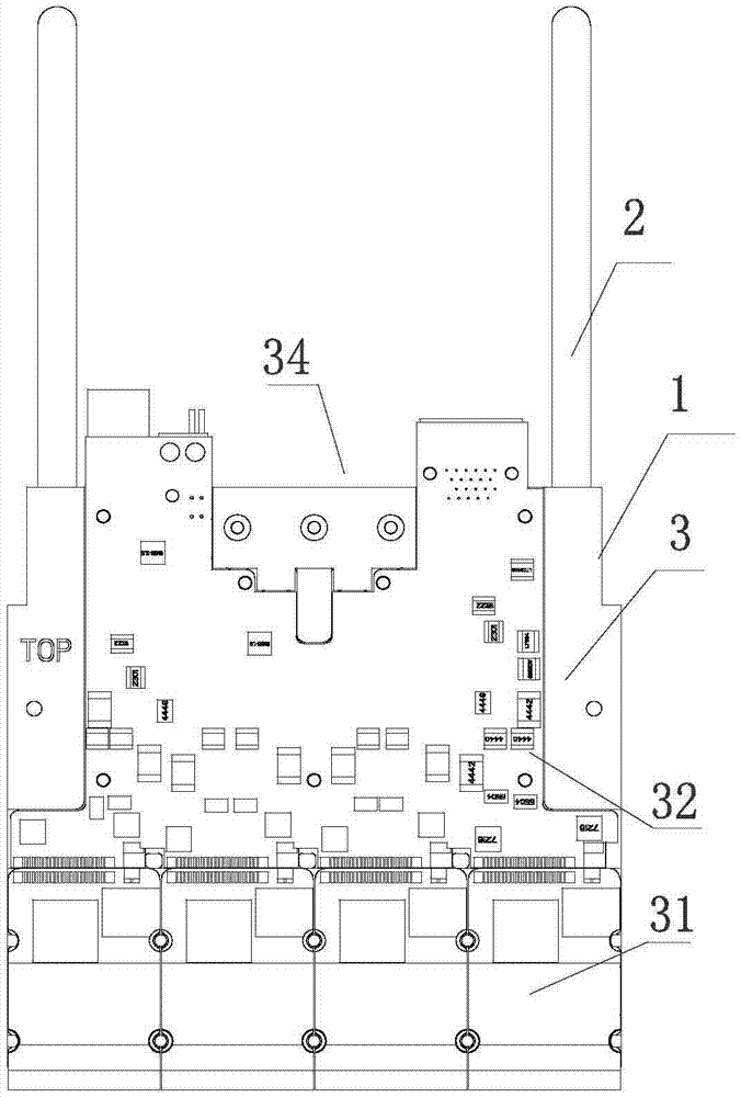 Double-probe waveguide