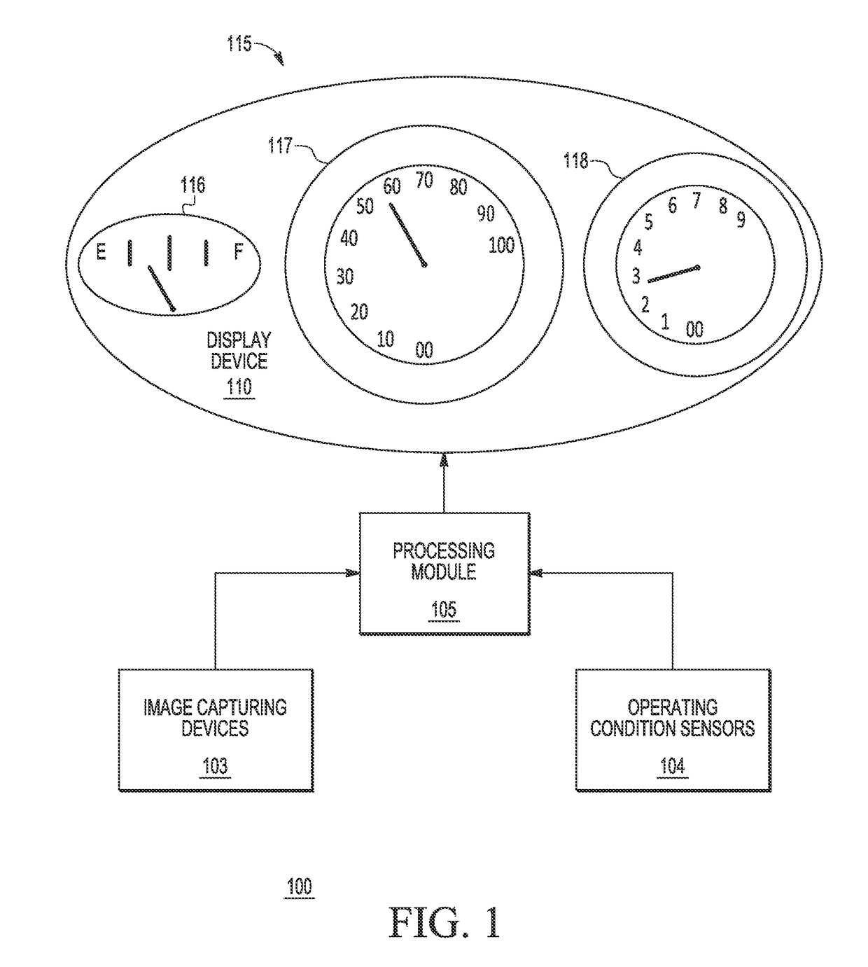 Adaptive instrument cluster