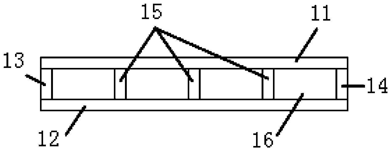 Ceramic flat membrane supporting body and production method thereof