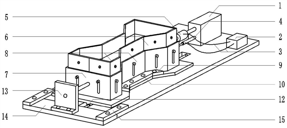 A height-adjustable soil uniaxial tensioning device with sliding rod