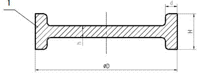 Pressure-torsion forming method of high-strength aluminium-alloy disc-shaped workpiece