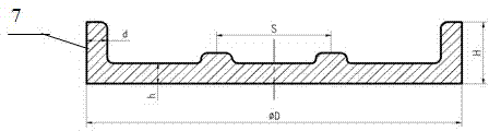 Pressure-torsion forming method of high-strength aluminium-alloy disc-shaped workpiece