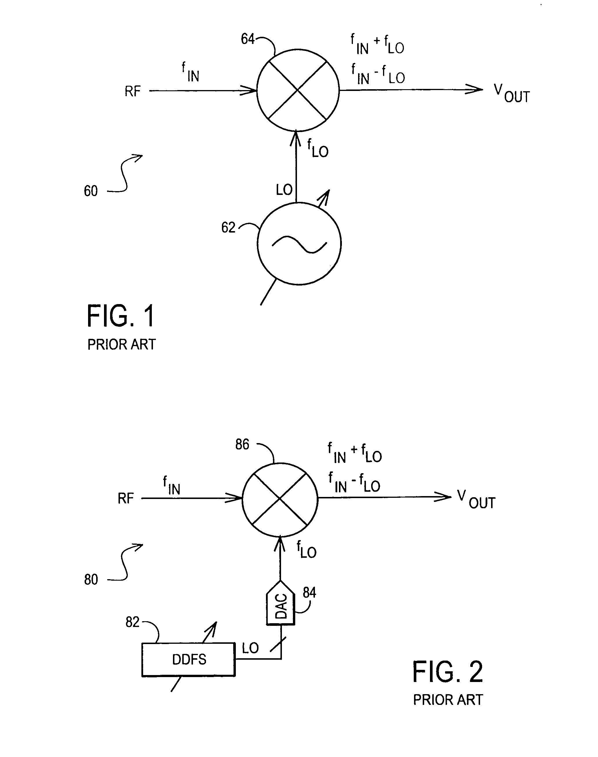 Tuner using a direct digital frequency synthesizer, television receiver using such a tuner, and method therefor