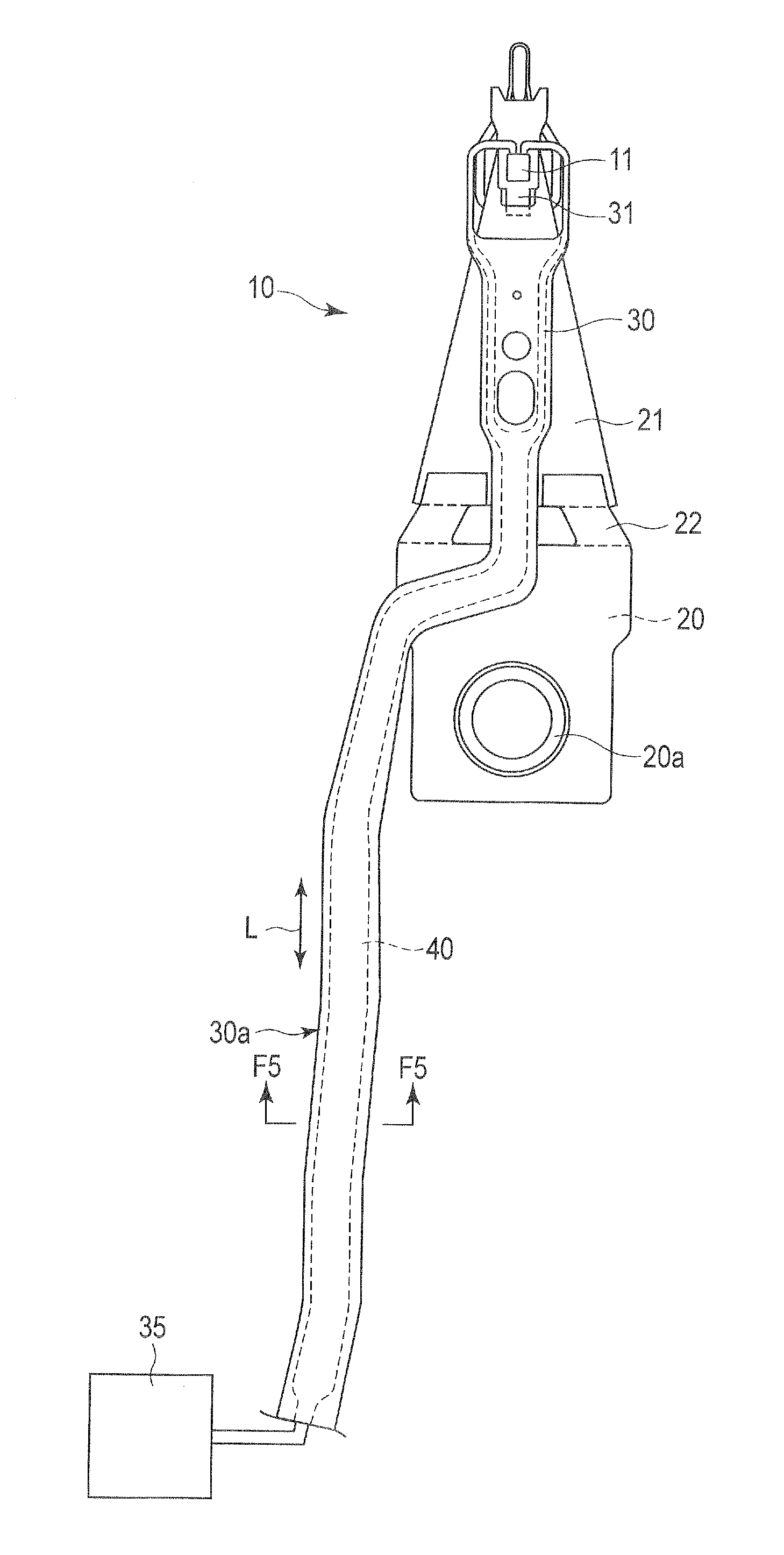 Interleaved circuit of flexure for disk drive