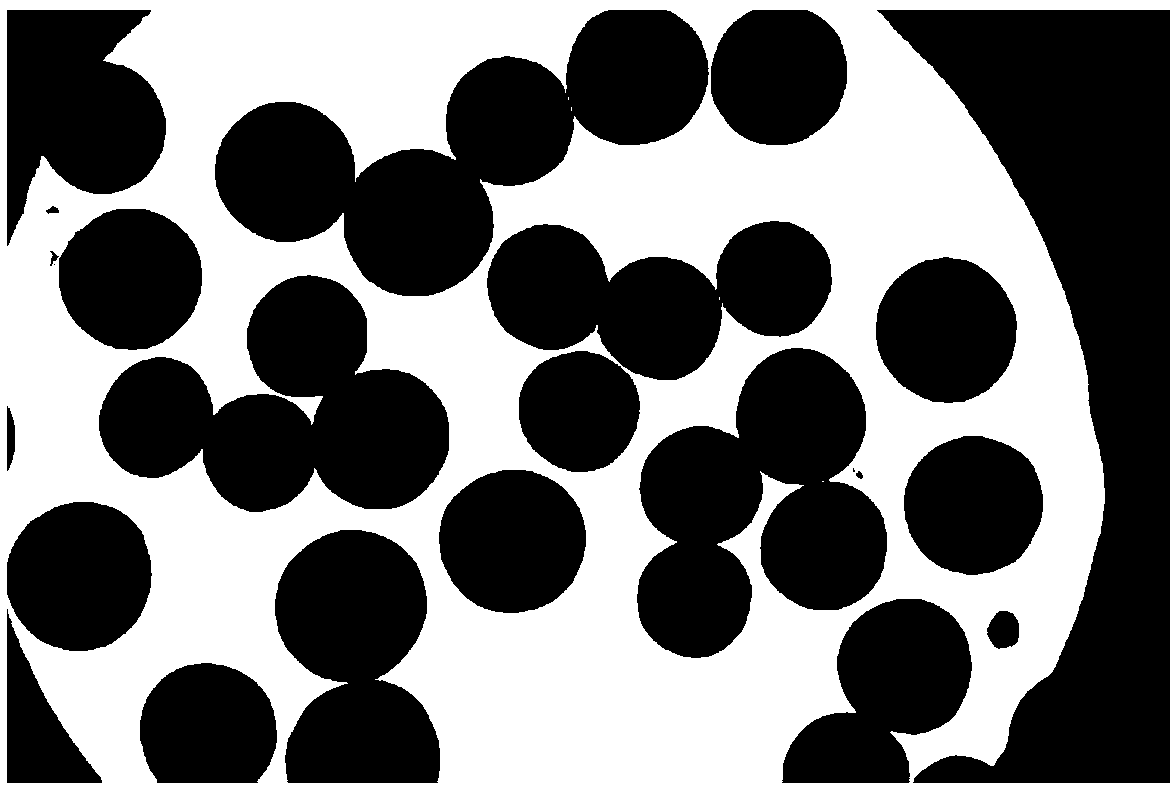 Zirconia microsphere ABO blood-type forward and reverse typing reagent card and preparation method thereof