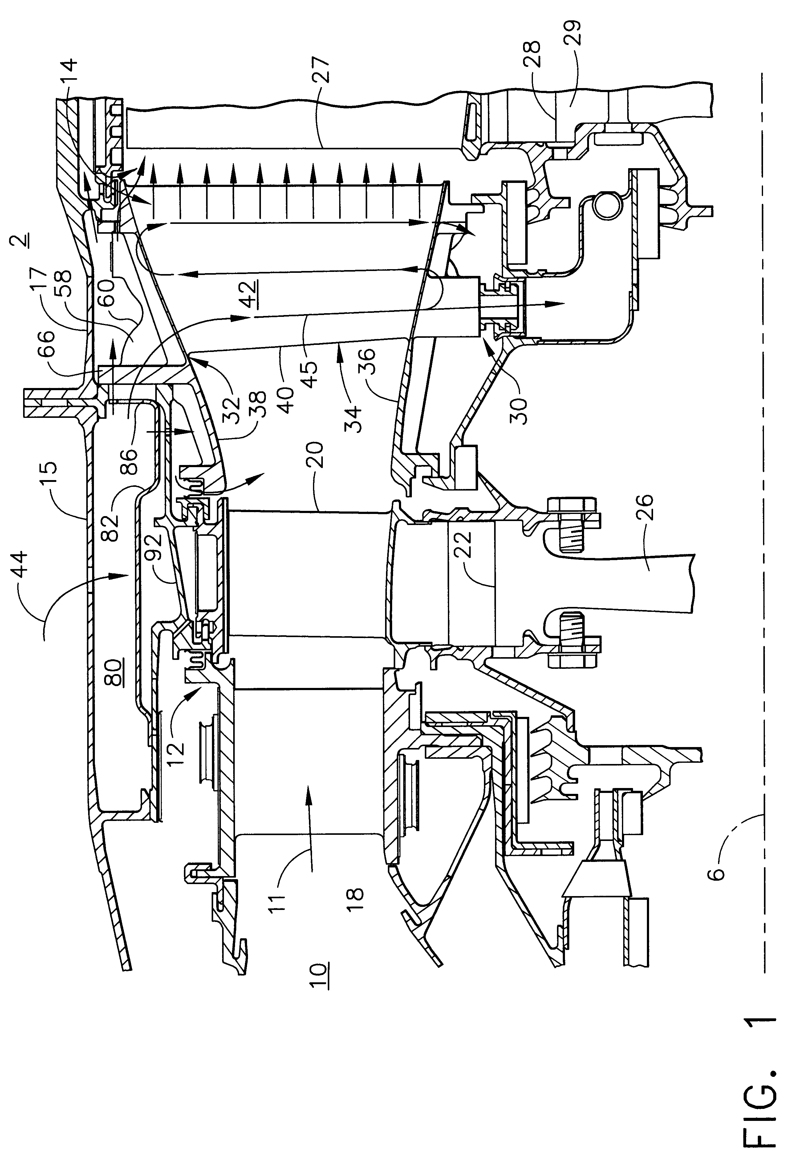 Turbine nozzle segment band cooling