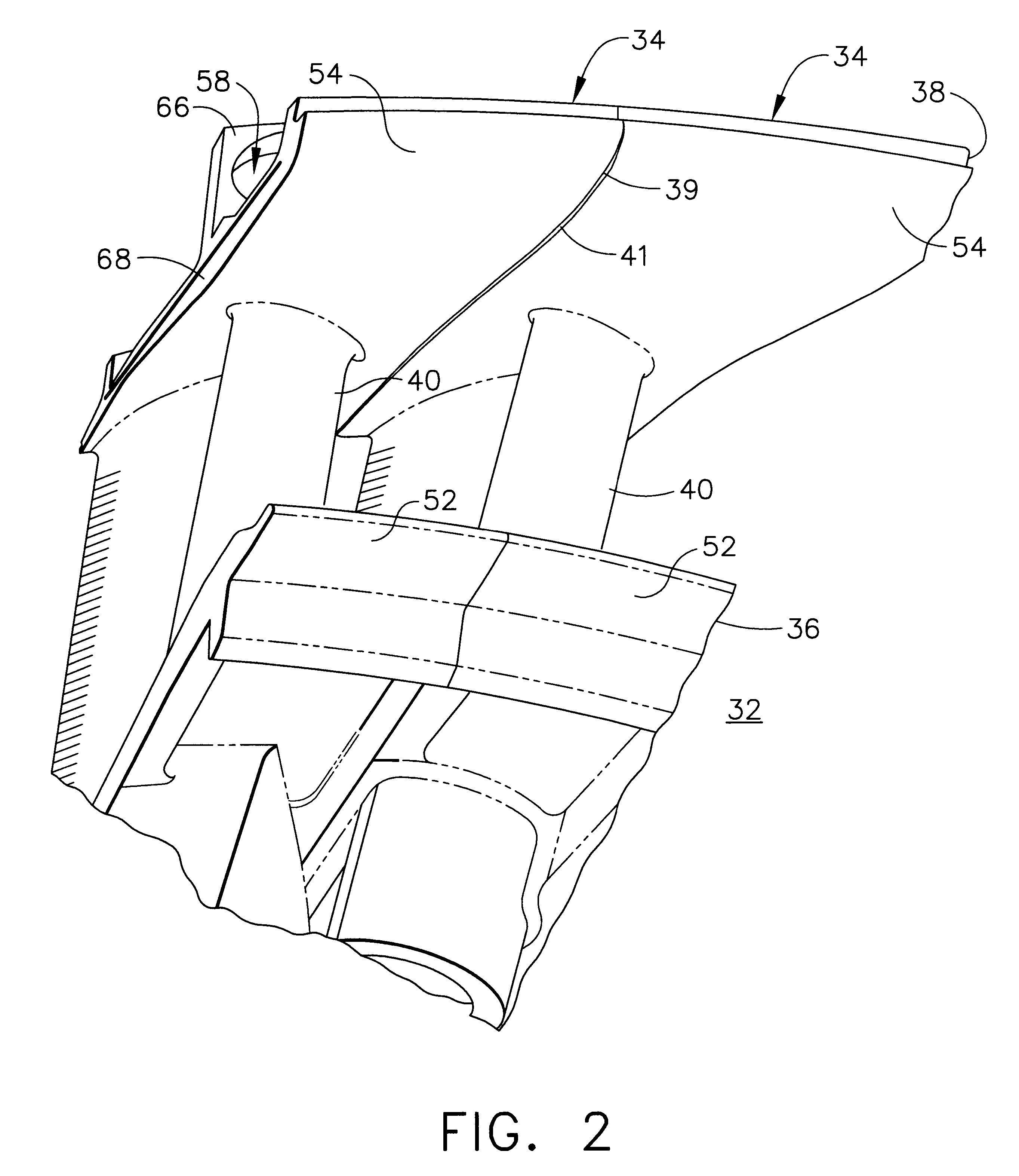 Turbine nozzle segment band cooling