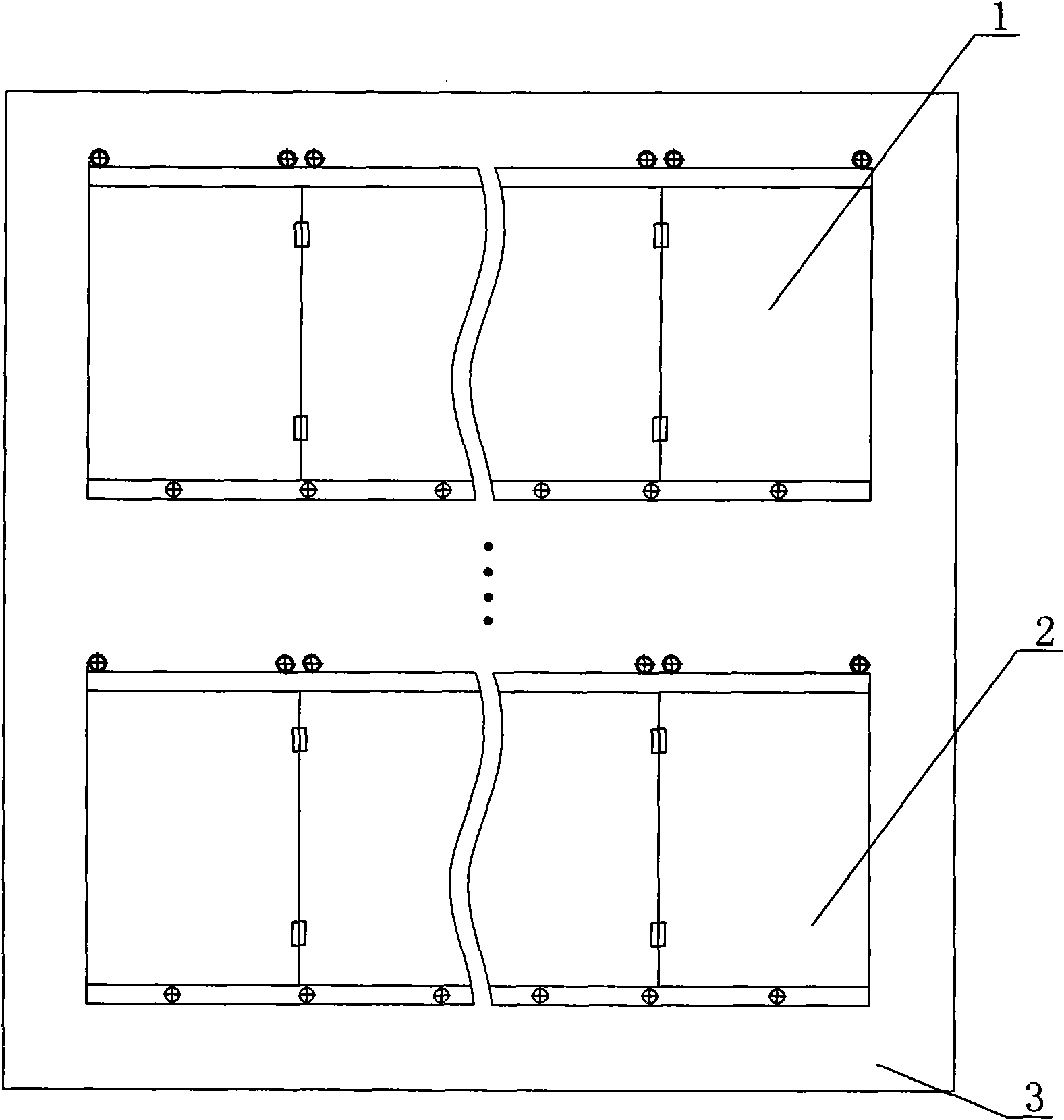 Steep slope protective soft frame and construction method thereof