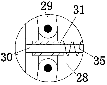 Steel tube surface multi-pattern line spraying device