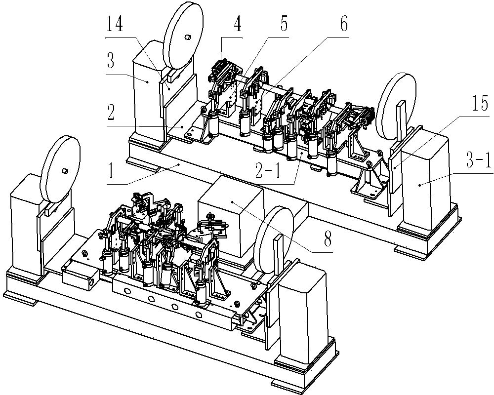 Frame cross member welding workstation