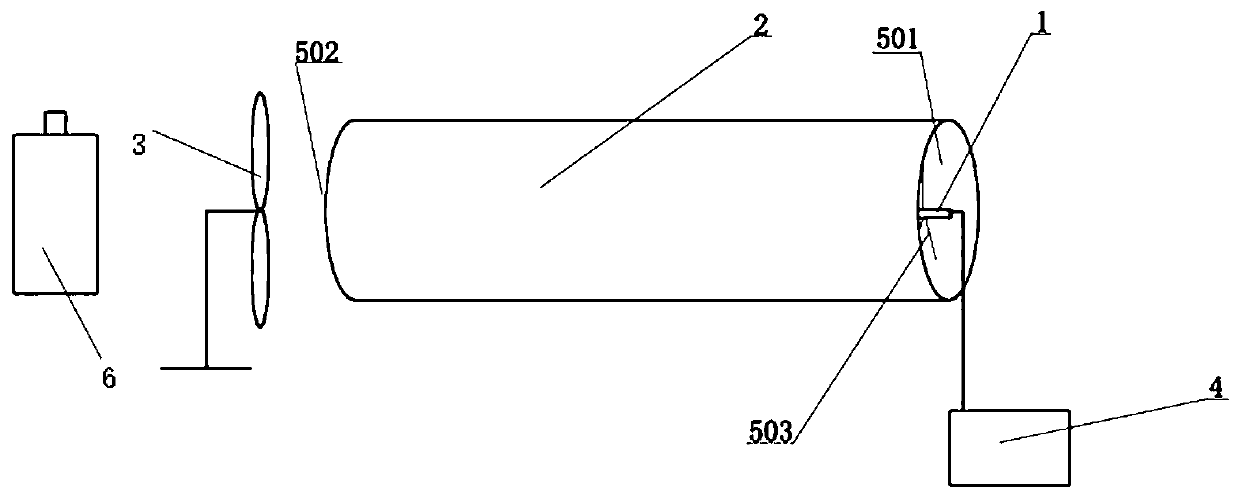 Electrostatic dust collection device based on non-uniform electric field