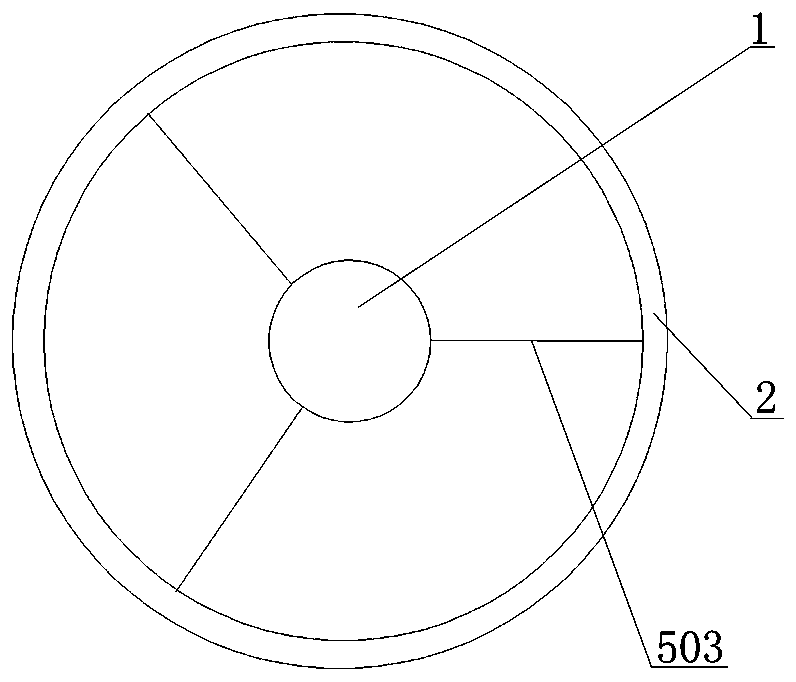 Electrostatic dust collection device based on non-uniform electric field