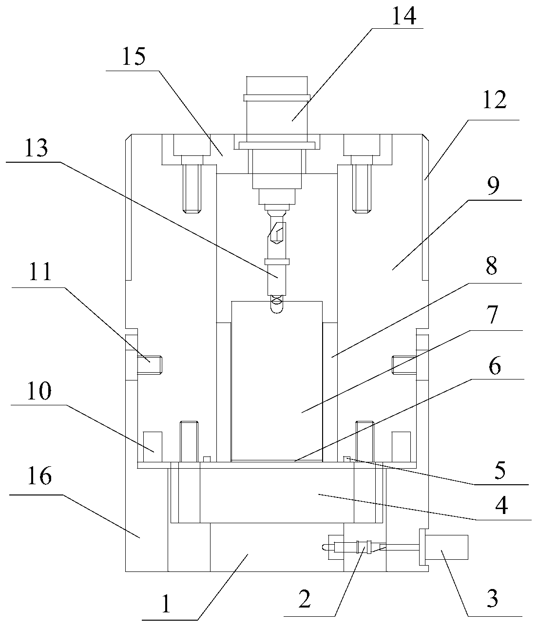 Composite probe for polymer space charge distribution measurement and measurement method thereof