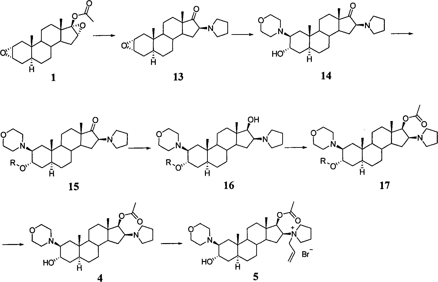 Preparation of rocuronium