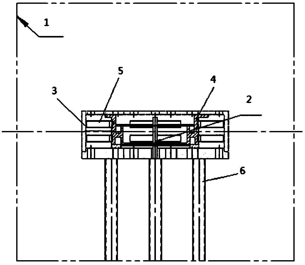 High-temperature nitriding ultrafine deformation control method of thin-walled dual-shell titanium alloy bushing