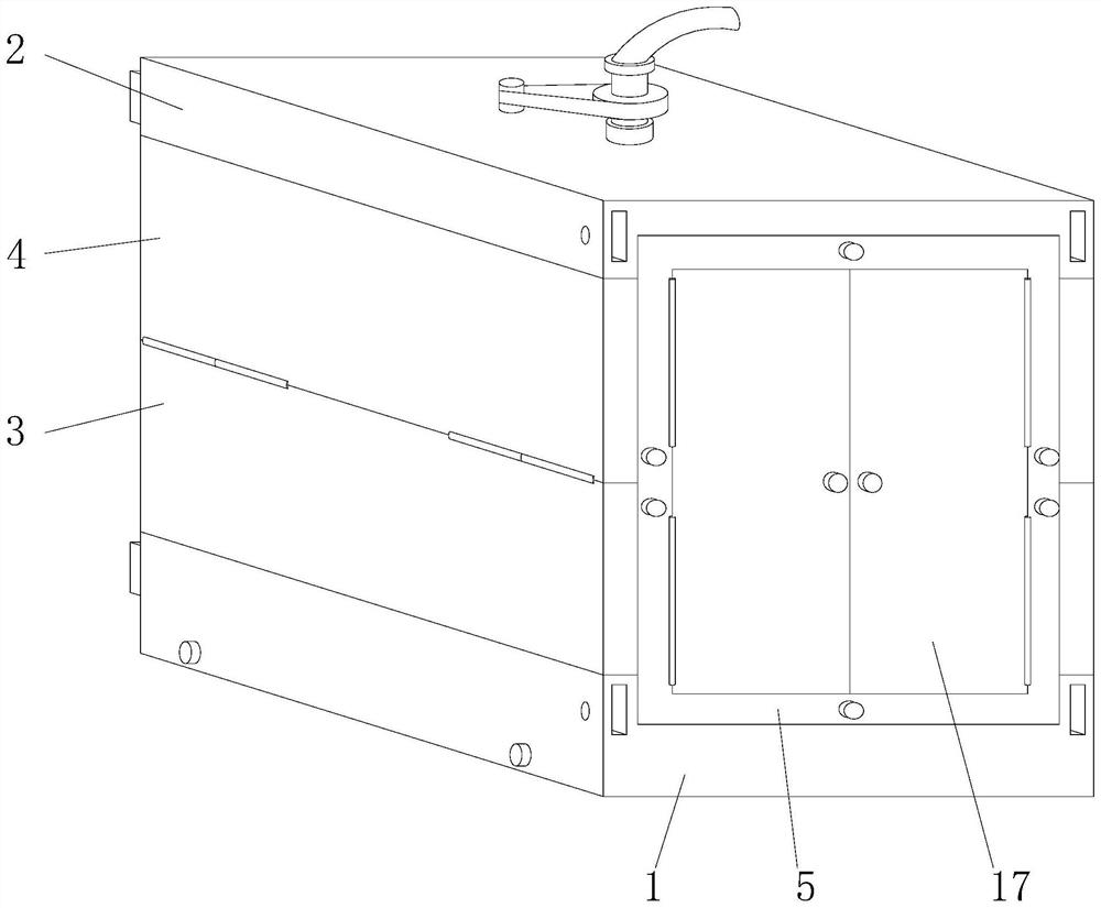 Aviation container applied to aviation loading