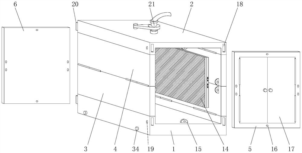 Aviation container applied to aviation loading