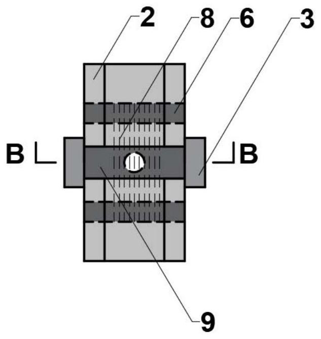 Variable stiffness self-resetting damper based on shape memory alloy material