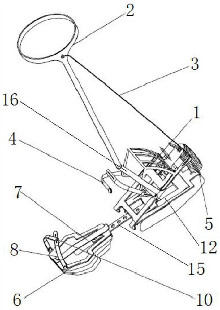 A power-assisted mechanical leg with a multi-stage energy lock mechanism