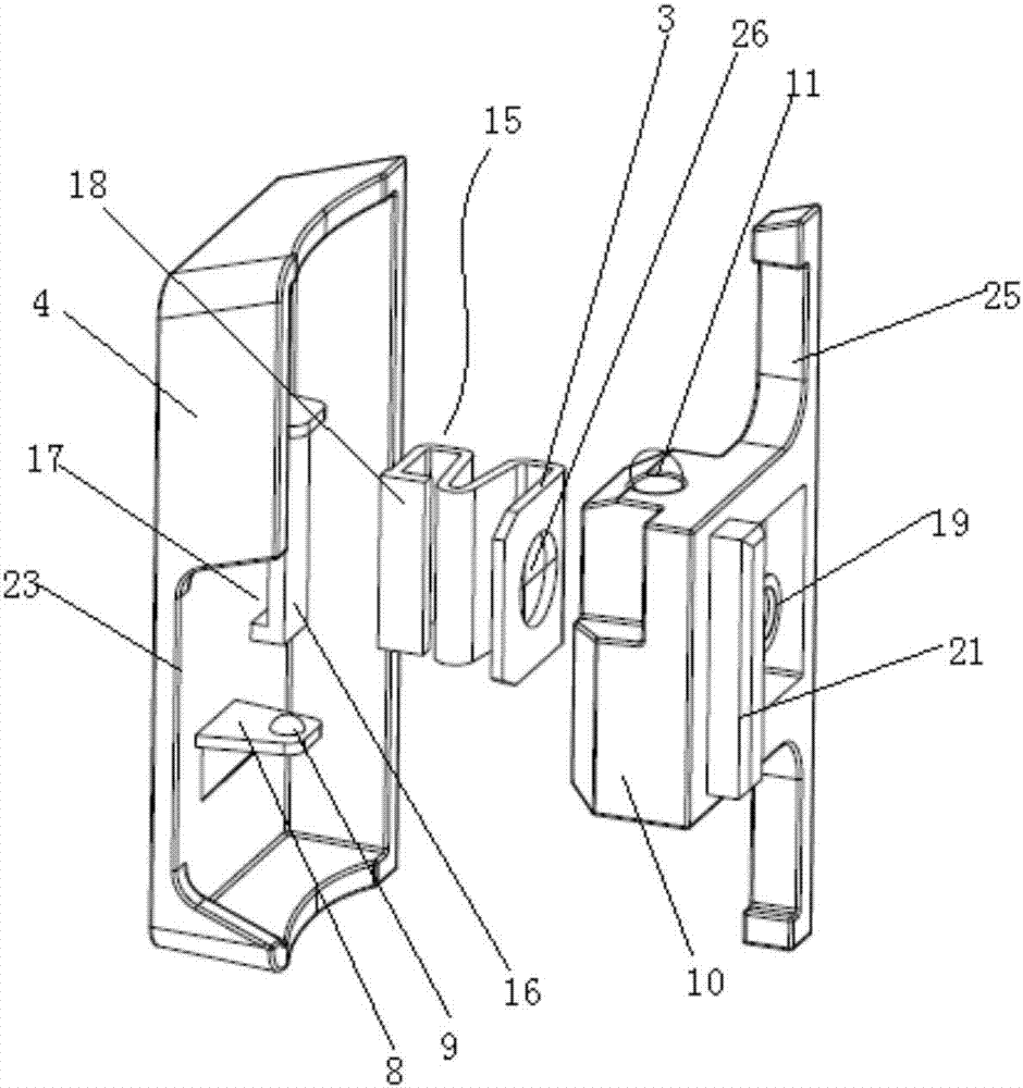 Folding hanger and electronic equipment