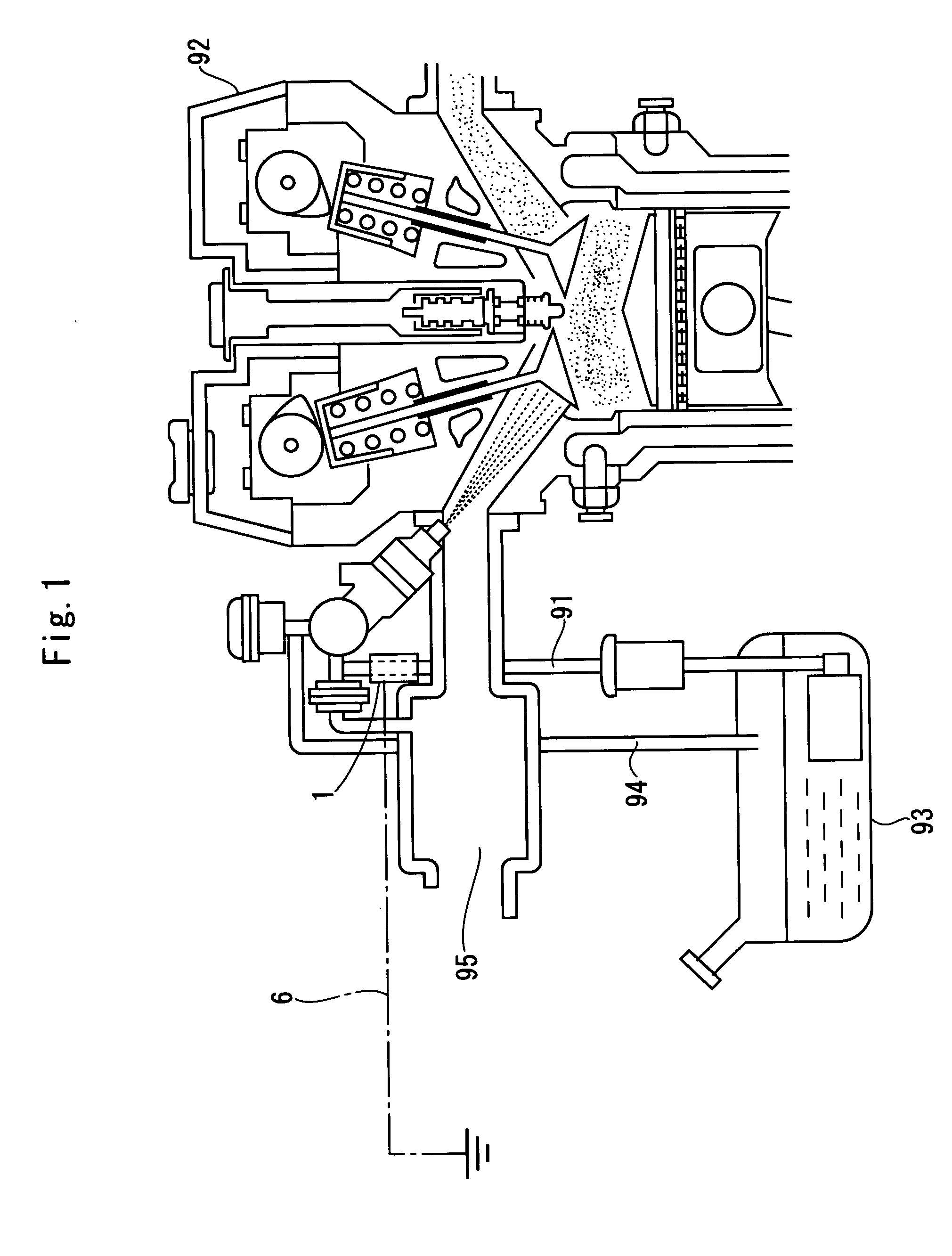 Apparatus for enhancing combustion efficiency of liquid fuel