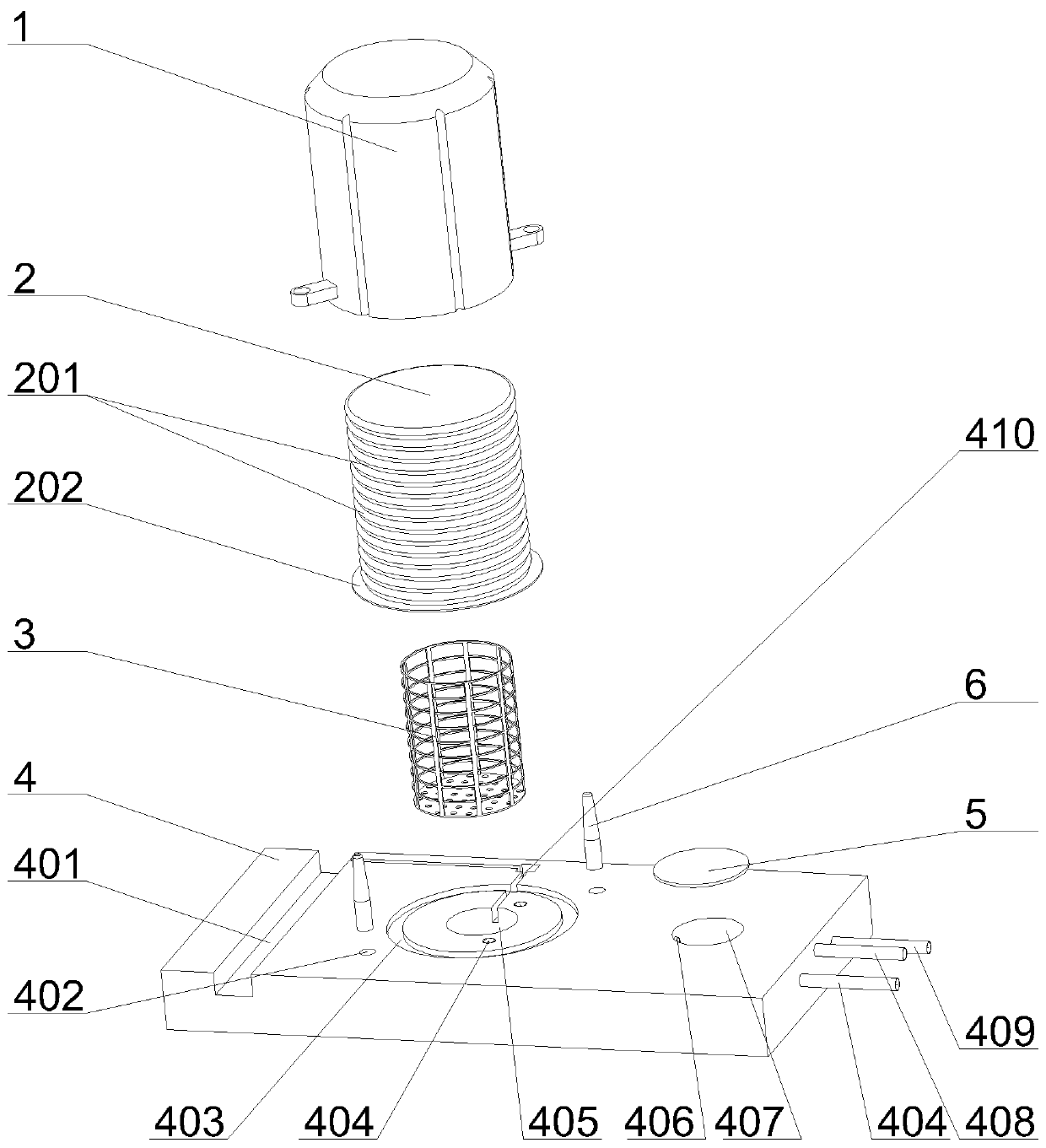 A carbonization processing method for combined production of charcoal, gas, oil, electricity and heat