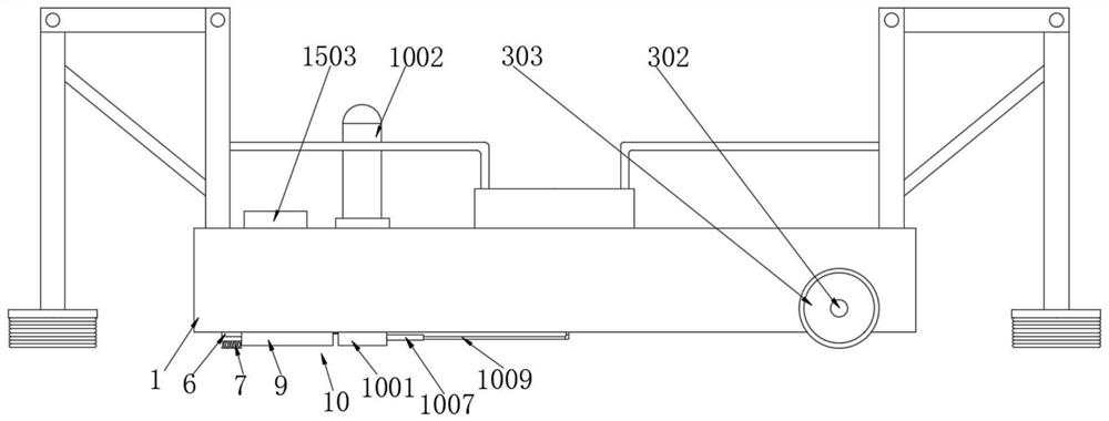 Reversible cleaning robot for glass curtain wall cleaning system