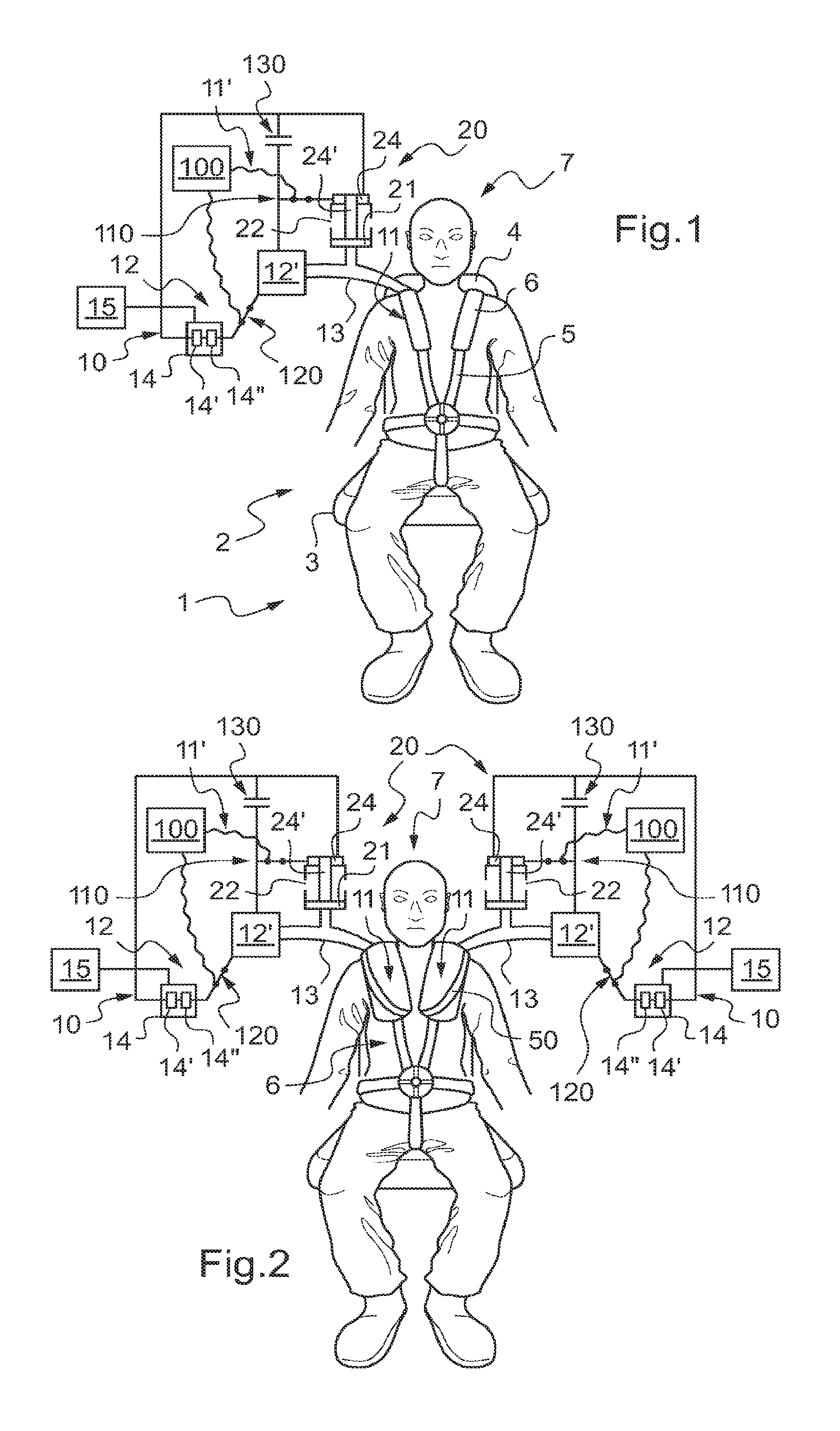 Protective device for protecting an occupant of a vehicle, a seat, and an associated vehicle