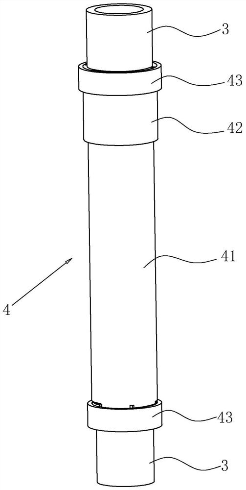 Assembly type building pre-embedded electrical pipeline system