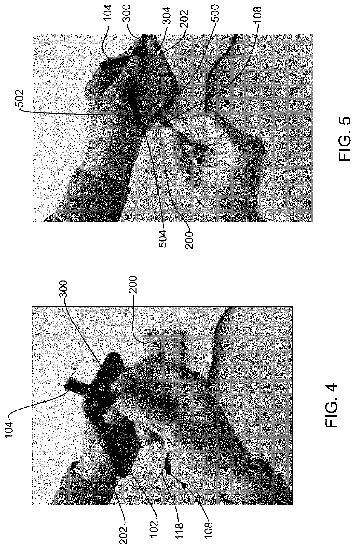 Mobile device elastomeric support strap with visibly identifiable expandable logo imprints