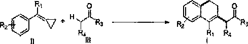 Synthesis method of 3,4-dihydronaphthalene compound substituted by alkoxy