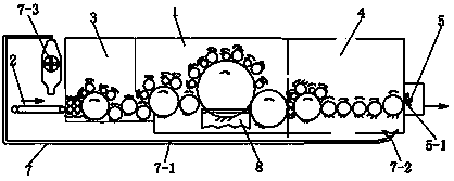 Carding method and carding machine for cashmere fibers