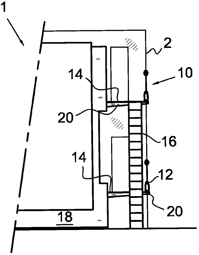 Service platform arrangement for a fiber web machine