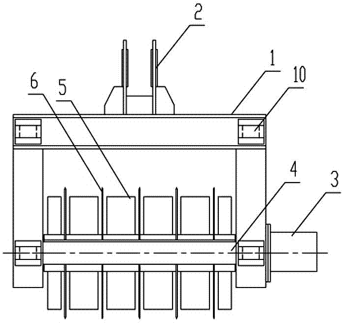 Underwater dirt cutting and pulverizing machine suitable for water conservancy and hydropower projects