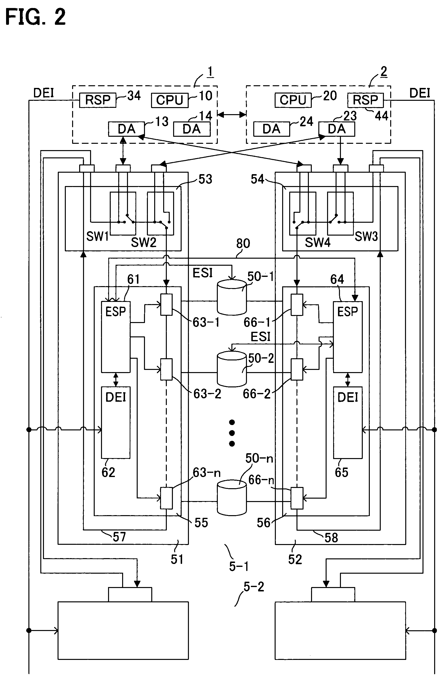 Storage system and disconnecting method of a faulty storage device