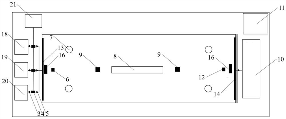 A device and method for electric repair-solidification combined treatment of heavy metal contaminated soil