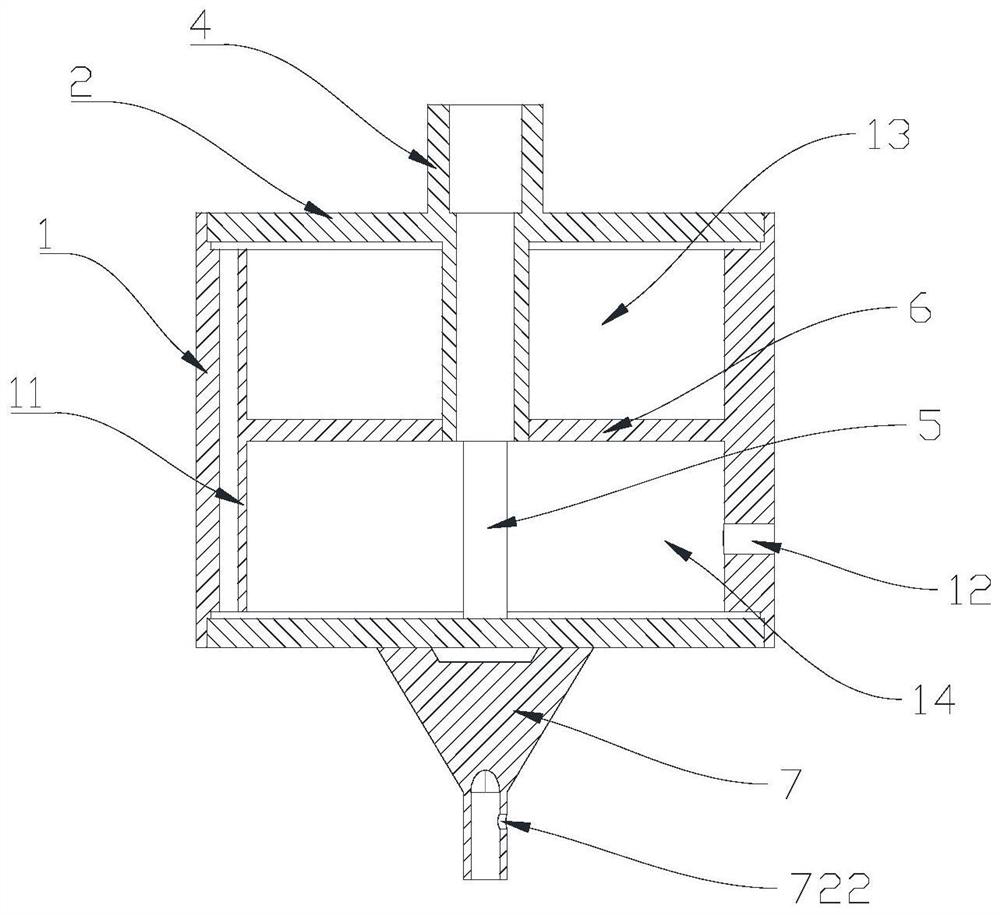 A constant temperature device for air outlet of hot air blower