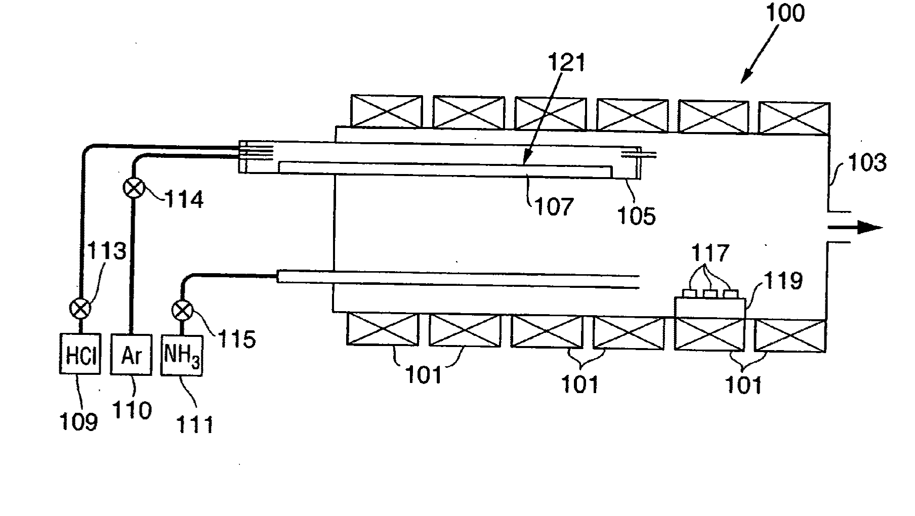 Method for achieving low defect density algan single crystal boules