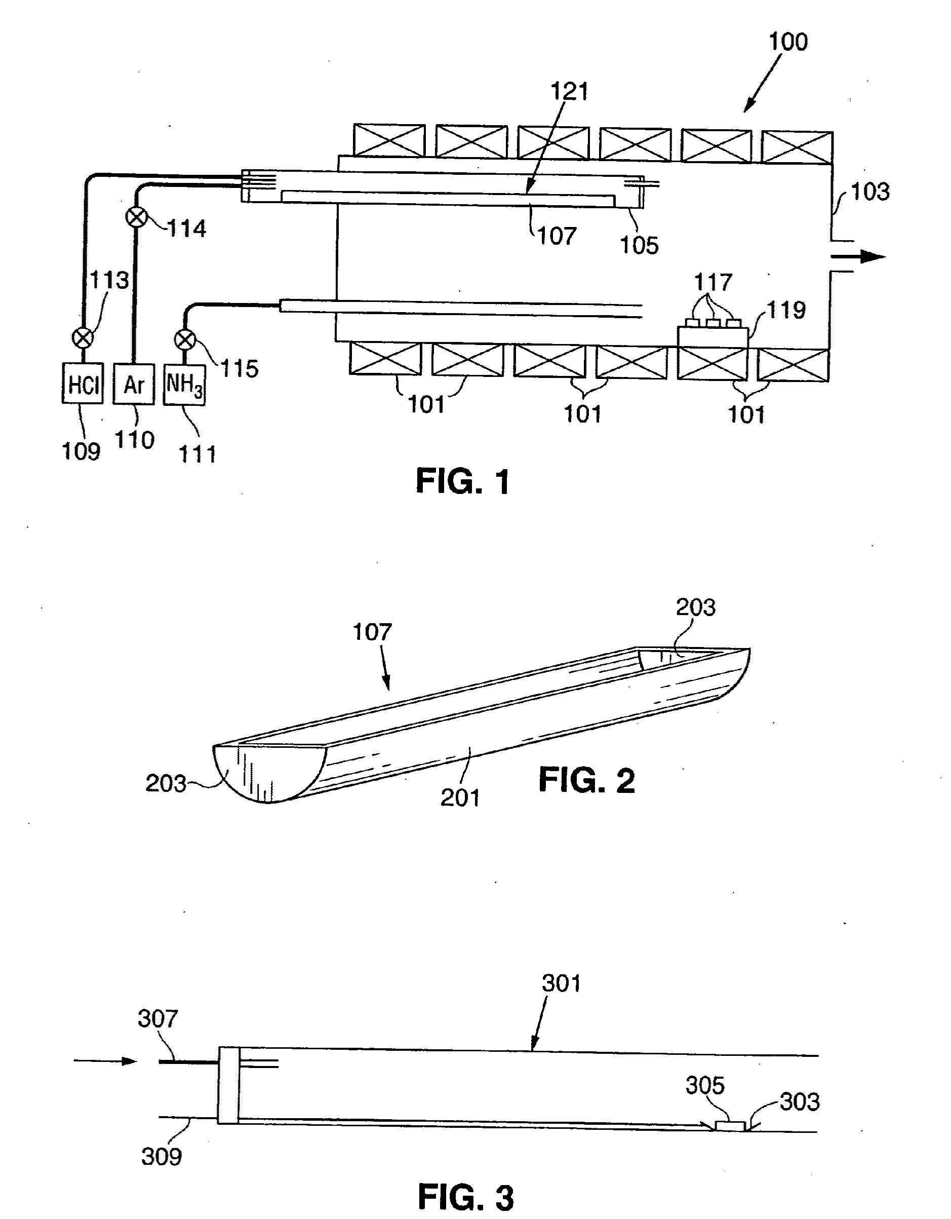 Method for achieving low defect density algan single crystal boules