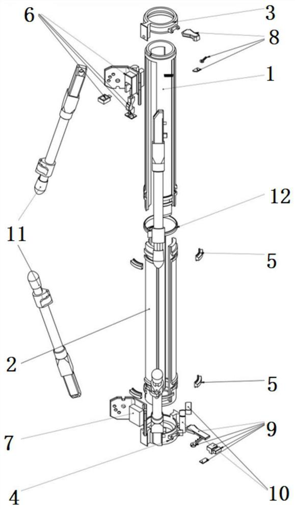 A portable spinning rocket weapon