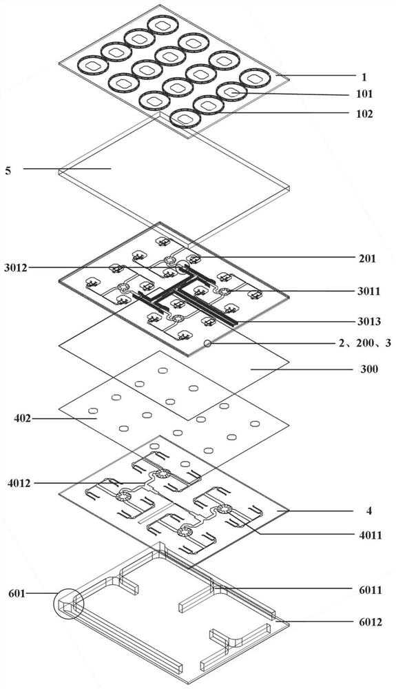 Dual-frequency dual-linear polarization phased-array antenna and antenna unit