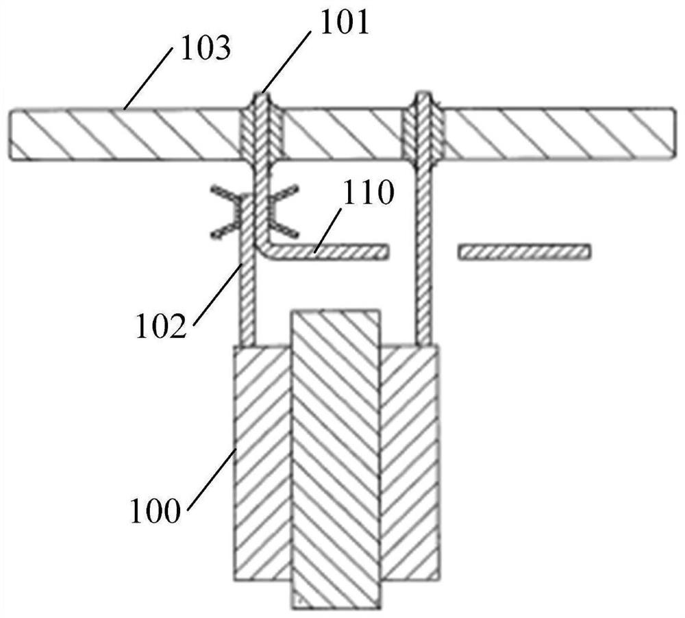 Power tube structure and power converter