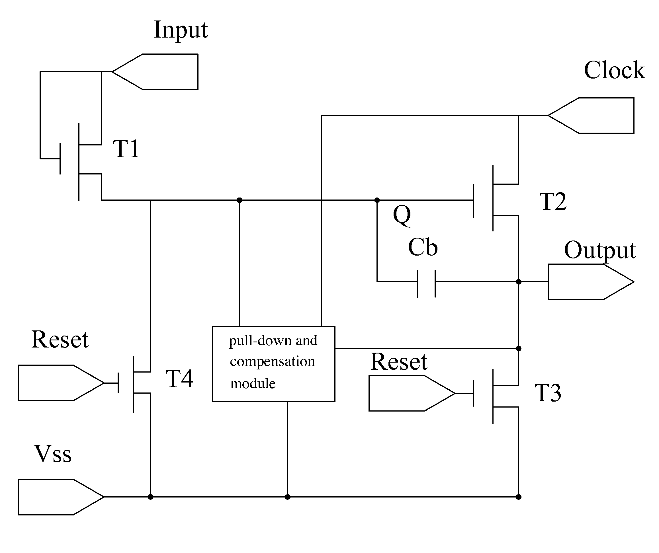 Gate driver circuit basing on igzo process